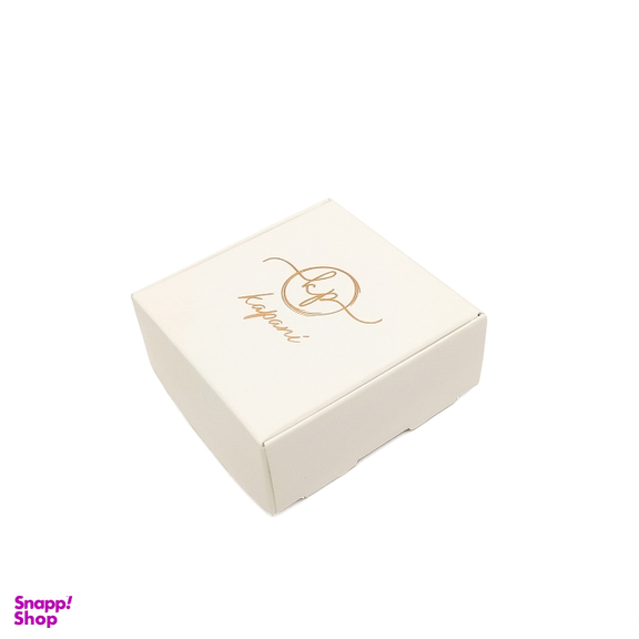 گوشواره طلا 18 عیار زنانه کاپانی طرح قلب کد KE002