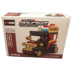 ساختنی 100 تکه دکول مدل Mini Car کد 22082
