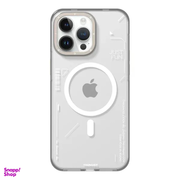 قاب گوشی موبایل یانگ کیت مدل Removable Crystal Non-Yellowing مناسب iPhone 16 Pro Max