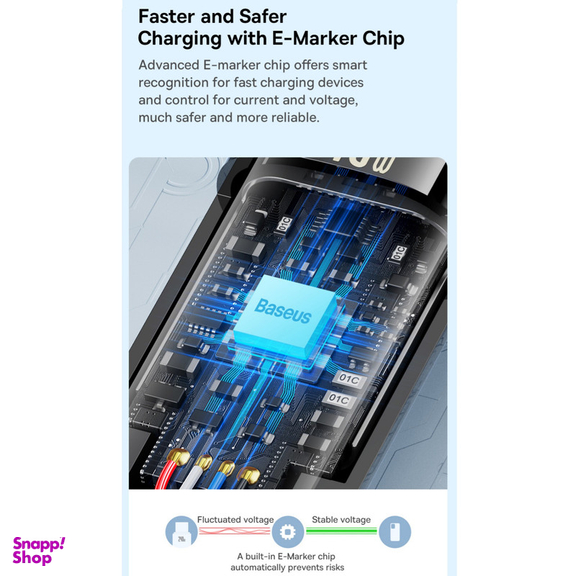 کابل تبدیل USB-C بیسوس مدل (TUNGSTEN GOLD (240W طول 2 متر