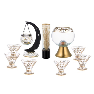 ست ظروف هفت سین 9 پارچه مدل گندم كد 302