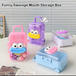 چمدان فانتزی اکسسوری طرح لبخند