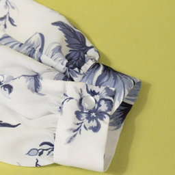 پیراهن زنانه برنس مدل ملورا رنگ آبی