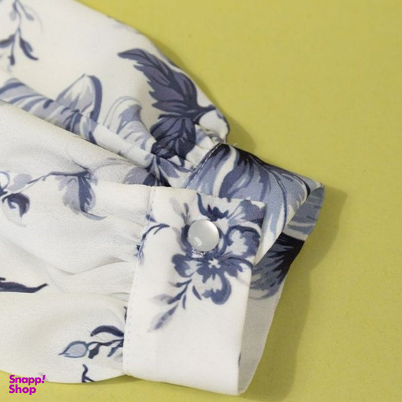 پیراهن زنانه برنس مدل ملورا رنگ آبی