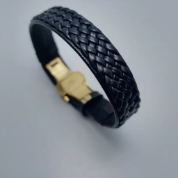 دستبند مردانه مدل sarvakcharm کد 2003m رنگ مشکی