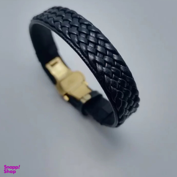 دستبند مردانه مدل sarvakcharm کد 2003m رنگ مشکی