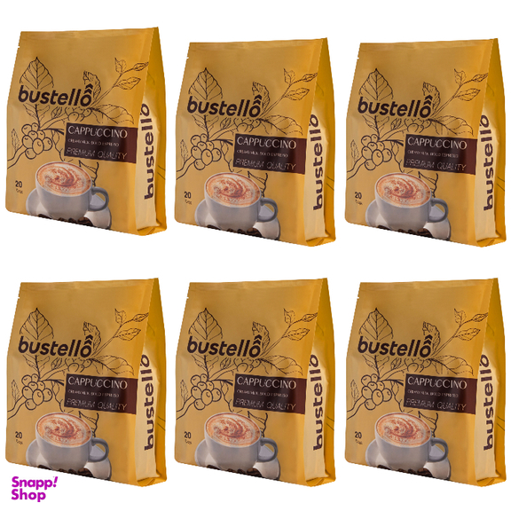 کاپوچینو باستلو مجموعه 6 عددی