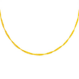 زنجیر سنگاپوری دیسکو طلا 18 عیار زنانه زرلاین مدل C-100003