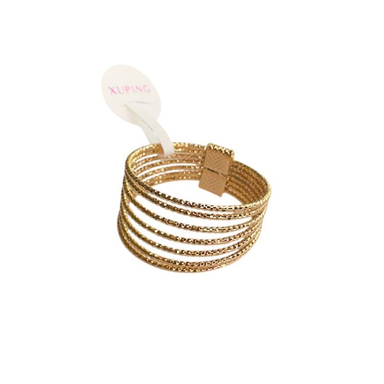 انگشتر زنانه ژوپینگ کد xu011 رنگ طلایی