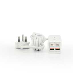 چندراهی برق USB دار جی بی کیو مدل SC-1418