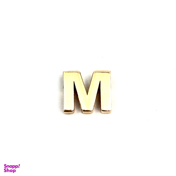 آویز طلا 18 عیار زنانه طرح حرف M کد 13600