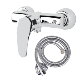 شیر توالت اهرمی اندیکا مدل پریا به همراه شلنگ