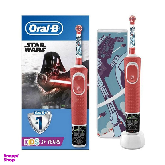 مسواک برقی کودک اورال-بی مدل Star Wars به همراه قاب مسافرتی