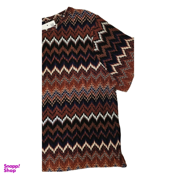 بلوز زنانه سی اند ای کد 105 رنگ قهوه ای