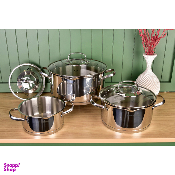 سرویس پخت و پز 8 پارچه کرکماز مدل Steama کد 1999