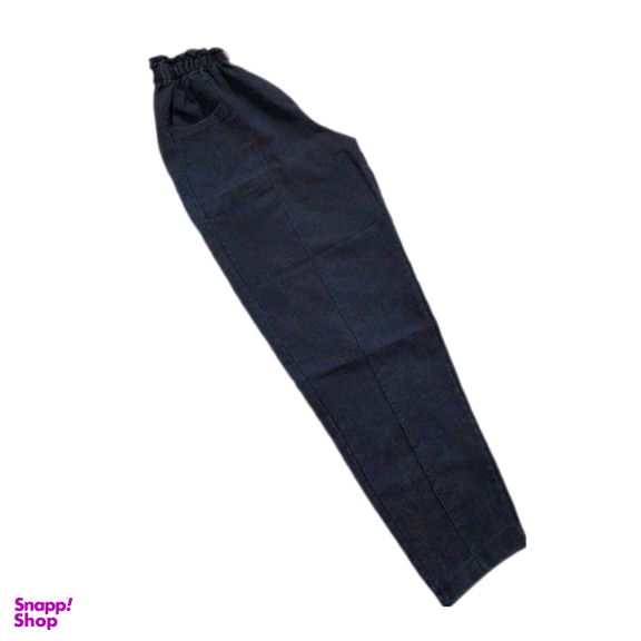 شلوار زنانه کد 66343 رنگ سرمه ای