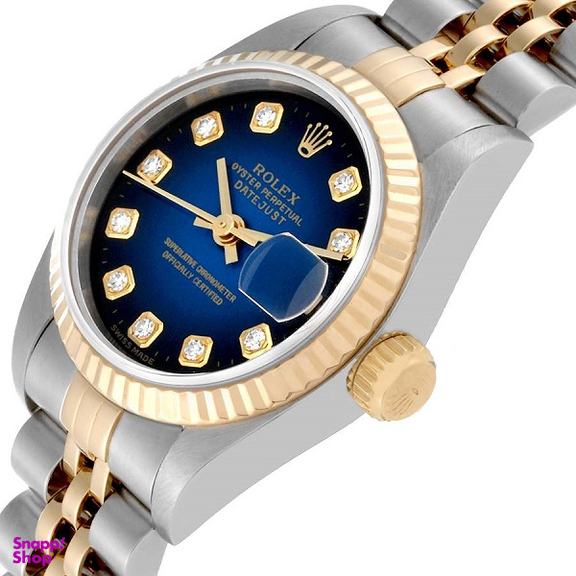 ساعت عقربه ای زنانه طرح رولکس مدل Datejust کد 000023