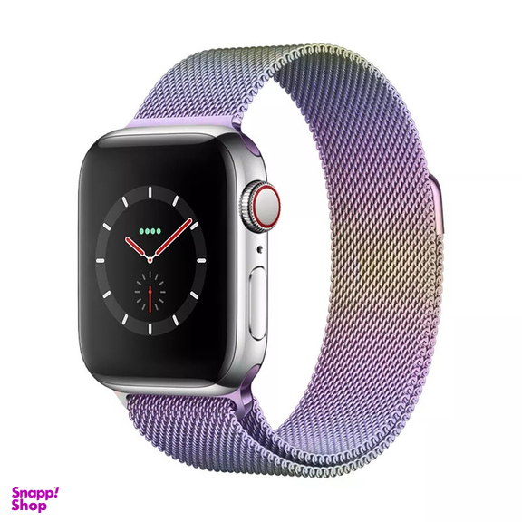 بند اپیکوی مدل Milanese Loop مناسب برای اپل واچ سری 1/2/3/4/5/6/7/8/SE/Ultra سایز 42/44/45/49 میلی متری