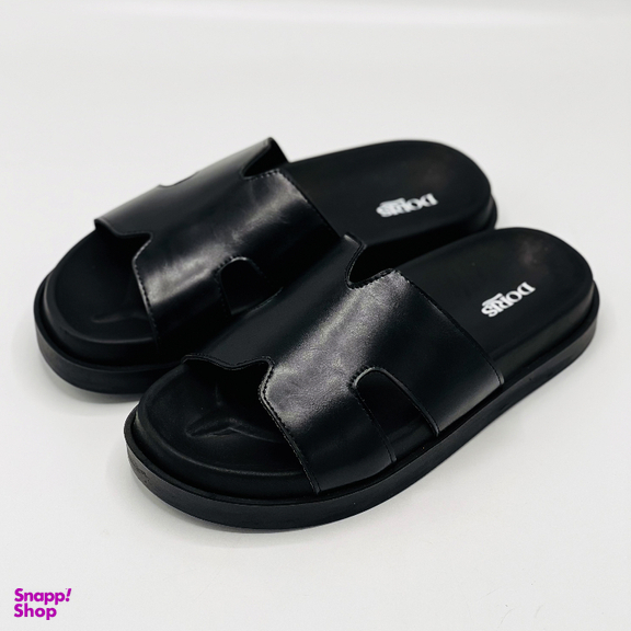 صندل طبی مردانه دوریس مدل پژمان کد 02 رنگ مشکی