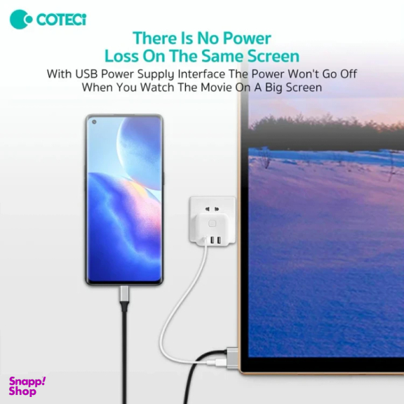 کابل تبدیل Type-C به HDMI کوتتسی مدل 33025 طول 2 متر