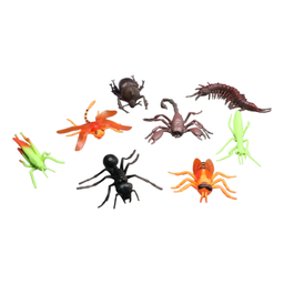 فیگور حیوانات مدل حشرات کد A126 مجموعه 8 عددی