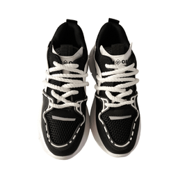 کفش راحتی مدل GM کد 127 رنگ مشکی سفید