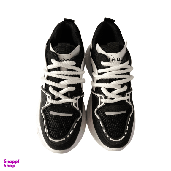 کفش راحتی مدل GM کد 127 رنگ مشکی سفید