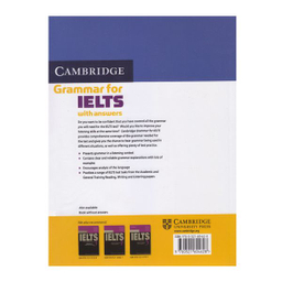 کتاب Grammar For Ielts اثر Diana Hopkins And Pauline Cullen انتشارات Cambridge