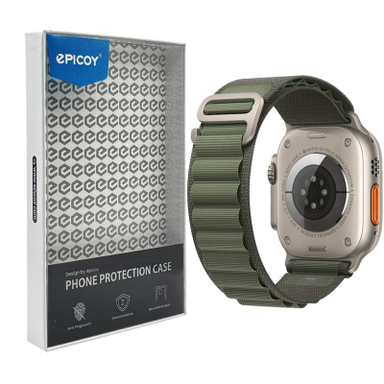 بند اپیکوی مدل Alpine Loop مناسب برای اپل واچ سری 1/2/3/4/5/6/7/8/SE سایز 38/40/41 میلی متری