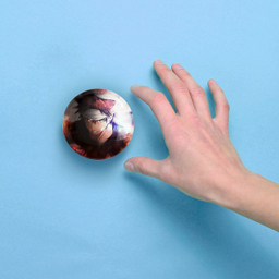 آینه جیبی خندالو مدل سوما انیمه جنگ غذاها Food Wars کد 17027