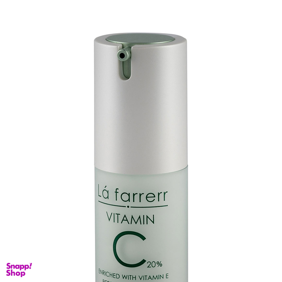 سرم ضد چروک و روشن کننده لافارر مدل 20% Vitamin C حجم 30 میلی لیتر