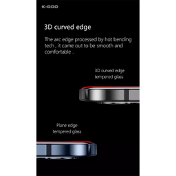 محافظ صفحه نمایش کی-دوو مدل 3D-Curved مناسب برای گوشی موبایل اپل iPhone 13 Pro /13