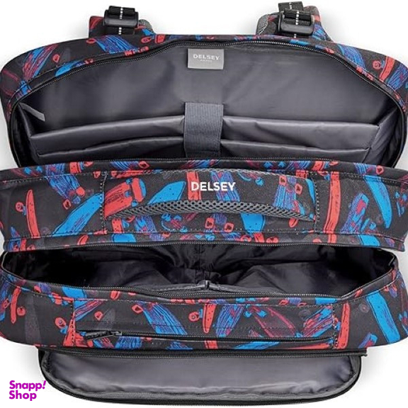 کوله پشتی چرخ دار دلسی مدل مدرسه ای کد 339145200