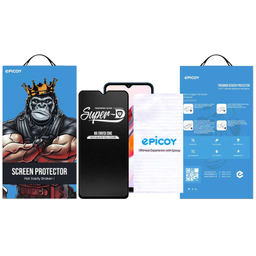 محافظ صفحه نمایش اپیکوی مدل Super 5D مناسب برای گوشی موبایل شیائومی Redmi 12C/10C/10 Power/Poco C40
