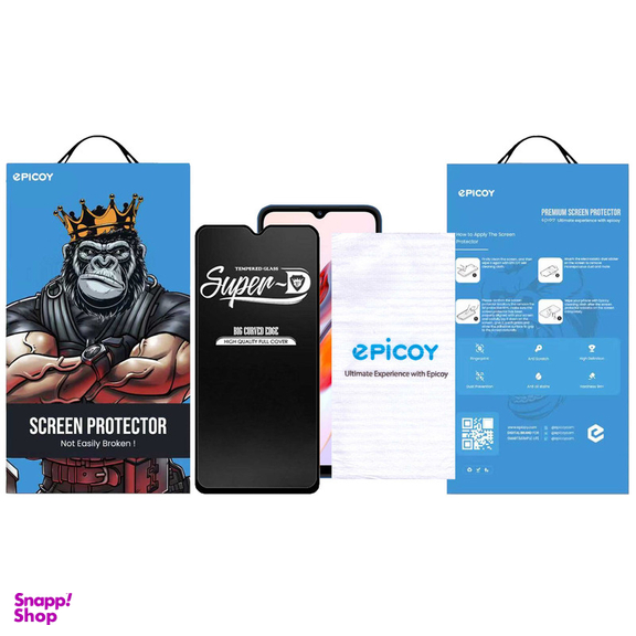 محافظ صفحه نمایش اپیکوی مدل Super 5D مناسب برای گوشی موبایل شیائومی Redmi 12C/10C/10 Power/Poco C40