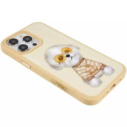 کاور گوشی موبایل نیمی مدل TEDDY DOG مناسب اپل iPhone 14 Pro Max