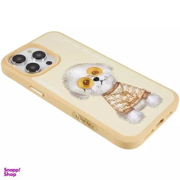 کاور گوشی موبایل نیمی مدل TEDDY DOG مناسب اپل iPhone 14 Pro Max