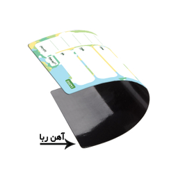 تخته وایت برد لاژید مدل پلنر غذایی طرح گیاهخواری کد FD08