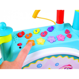 اسباب بازی موزیکال هولی تویز جاز و درام بزرگ مدل 3130 Dimple Electric Big Toy Drum Set for Kids