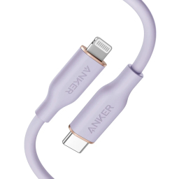 کابل دیتا Type-C به Lightning انکر مدل A8662 طول 90 سانتی‌ متر