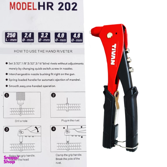 انبر پرچ تیوان مدل RO - 25