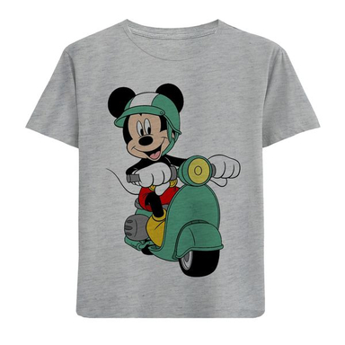 تیشرت آستین کوتاه بچگانه مدل میکی موتور سوار F704