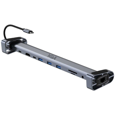 USB هاب 10 پورت Type-C ای جی دبلیو مدل BYL-2212