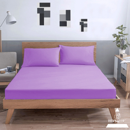ست ملحفه و روبالشی 2 نفره طرح ساده سایز 160×200 سانتی متر