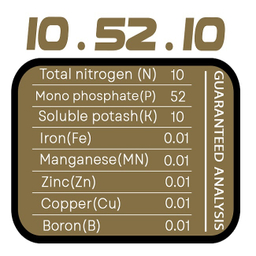 کود محرک ریشه زایی 10-52-10 حاصلخیز مدل X-Green حجم 100 میلی لیتر
