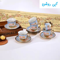 سرویس قهوه خوری 12 پارچه مدل لمونژ