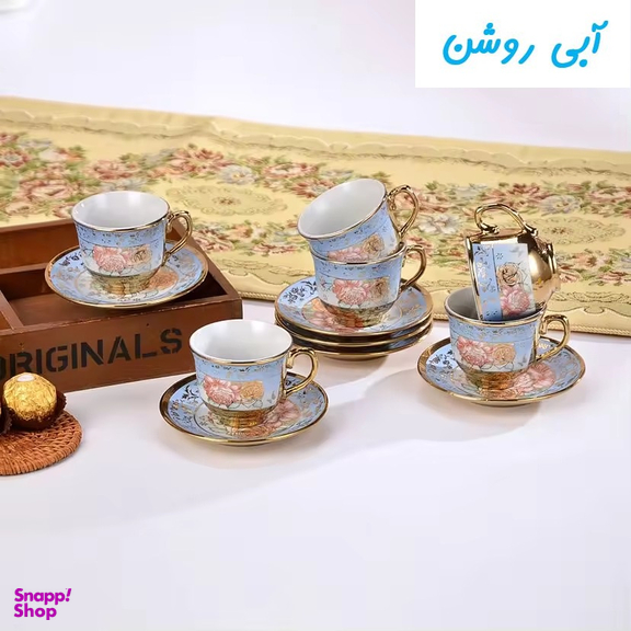 سرویس قهوه خوری 12 پارچه مدل لمونژ