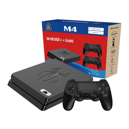 کنسول بازی مستر گیمر مدل M4 Android TV Game به همراه دو دسته بازی