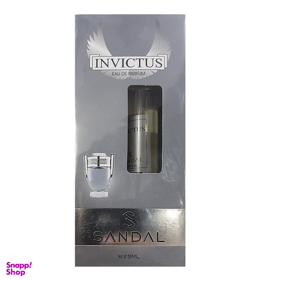 عطر جیبی مردانه صندل مدل INVICTOS حجم 25 میلی لیتر