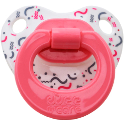 پستانک ارتودنسی وی کر مدل مات چاپدار joyful سایز 6-12 ماه کد Wee Care-P122